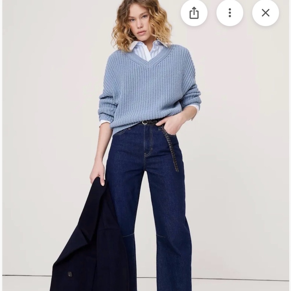 Banana Republic Light Blue Sweater
